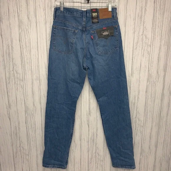 Womens Size 26x30 Levi’s 501 Original Premium High Rise Straight NWT - Picture 2 of 5